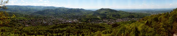 360° Animation: bitte klicken! 2.0 Gigapixel Panorama Baden-Baden